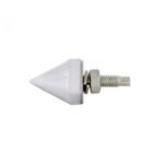 Chrome Spike License Plate Fastener (4-Pack) - Image 2
