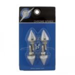 Chrome Spike License Plate Fastener (4-Pack) - Image 3