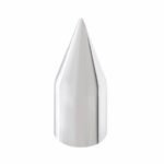 Chrome Spike Nut Cover For 1999-2004 Ford F-Series, Push-On Style (Bulk) - Image 2