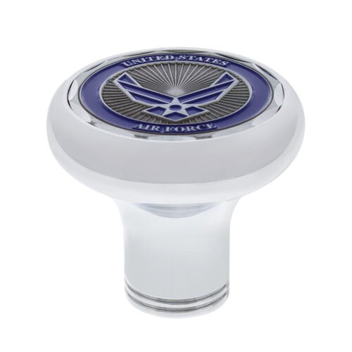 Deluxe Military Medallion Air Valve Knobs - Air Force