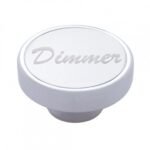 "Dimmer" Dash Knob With Stainless Plaque