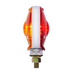 Double Face Turn Signal Light With 1157 Bulb - Amber & Red Lens - Image 9