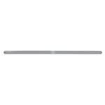 Dual 14 LED 12" Light Bars With Bezel - Amber LED/Chrome Lens