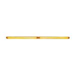 Dual 24 LED Dual Function 12" GloLight Bar With Bezel - Amber LED/Clear Lens
