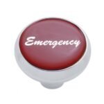 "Emergency" Deluxe Air Valve Knob - Red Glossy Sticker