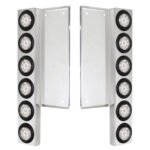 FL SS Front Air Cleaner Bracket With 12X 9 LED 2" Reflector Lights -Amber LED/Clear Lens