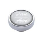 "Fan/Air" Dash Knob - Silver Glossy Sticker