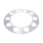 Flat Aero Rear Axle Cover Kit - Chrome - Image 3