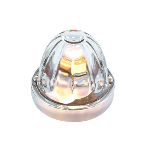 Glass Watermelon Flush Mount Kit -Clear