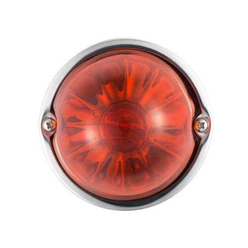 Glass Watermelon Flush Mount Kit - Dark Amber