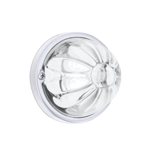 Glass Watermelon Light Kit With 4 LED Light-White LED/Clear Lens