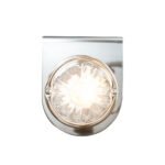 Glass Watermelon Light With Stainless Steel Light Bracket Kit-Clear Lens - Image 3