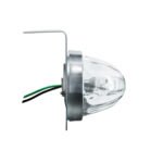 Glass Watermelon Light With Stainless Steel Light Bracket Kit-Clear Lens - Image 5