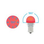 High Power 1156 LED Bulb - Red - Image 5