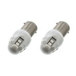 High Power 8 LED 1156 Type Bulb - Amber (Card of 2) - Image 2