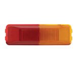 Incandescent Rectangular Fender Mount Light (Clearance/Marker) - Amber & Red Lens - Image 2