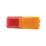 Incandescent Rectangular Fender Mount Light (Clearance/Marker) - Amber & Red Lens - Image 3