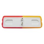 Incandescent Rectangular Fender Mount Light (Clearance/Marker) - Amber & Red Lens - Image 5
