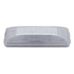 Incandescent Rectangular Fender Mount Utility Light - Clear Lens - Image 2