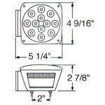 Over 80" Wide LED Submersible Combination Tail Light Kit - Image 15