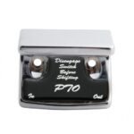"PTO" Switch Guard With Black Sticker