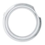 Pointed Front Axle Cover With 33mm Standard Style Push-On Nut Covers - Chrome - Image 4