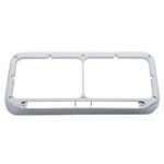 Rectangular Dual Headlight Bezel - LED Cutout (Bulk)