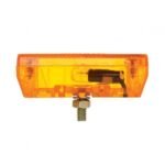 Rectangular Light (Clearance/Marker) With Reflex Lens - Amber Lens - Image 4