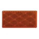 Rectangular Quick Mount Reflector - Amber