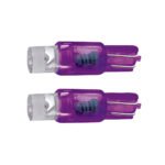 Single Micro LED 37/BP2 Bulb - Purple (2-Pack)