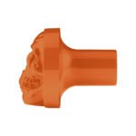 Skull Air Valve Knob - Cadmium Orange - Image 3