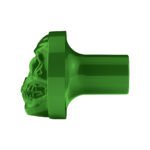 Skull Air Valve Knob - Emerald Green - Image 3