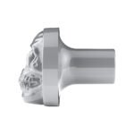 Skull Air Valve Knob - Liquid Silver - Image 3