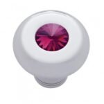 Small Deluxe Dash Knob With Purple Crystal