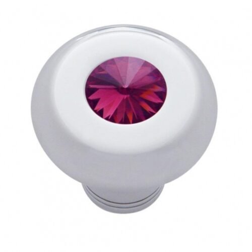 Small Deluxe Dash Knob With Purple Crystal