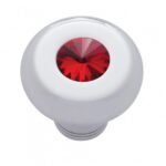 Small Deluxe Dash Knob With Red Crystal