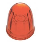 Small Glass Marker Light Lens - Amber