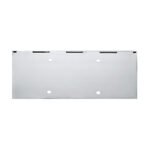 Stainless 1 License Plate Holder