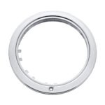 Stainless "Bullet" Headlight Bezel Without Turn Signal Cutout (Card)