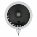 Stainless Classic Style Embossed Stripe Headlight Housing - Image 2