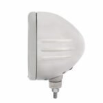 Stainless Classic Style Embossed Stripe Headlight Housing - Image 3