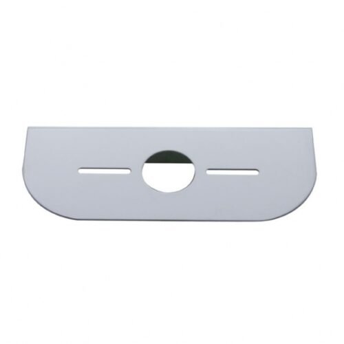 Stainless Light Bracket With Single Universal Light Cutout
