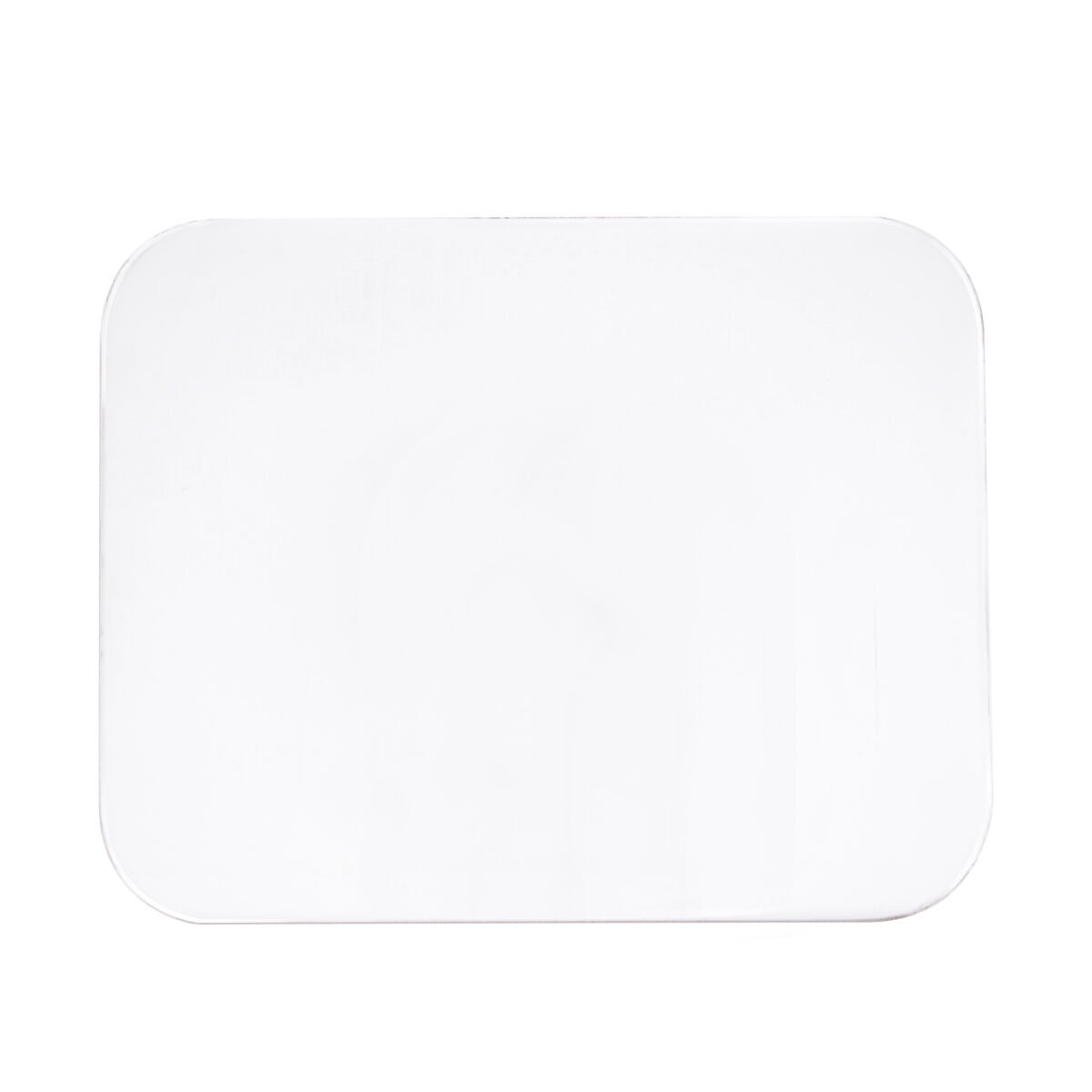 Stainless Steel 4"x 5" Permit Sticker Plate With Adhesive - Image 1