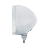 Stainless Steel "BULLET" Classic Headlight Housing - No Turn Signal - Image 3