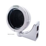Stainless Steel Bullet Classic Headlight No Bulb With LED Turn Signal - Clear Lens - Image 3