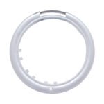 Stainless Steel Classic Headlight H4 With 34 White LED & Dual Mode LED Signal - Clear Lens - Image 5