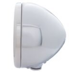 Stainless Steel "Classic" Headlight Housing - No Turn Signal - Image 3