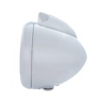 Stainless Steel Guide 682-C Headlight H4 With Amber LED & Original Style LED Signal - Clear Lens - Image 2