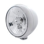Stainless Steel Guide 682-C Style Headlight Crystal H4 Bulb