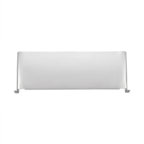 Stainless Steel Visor For 4" X 6" Rectangular Headlight, Curved Top Style